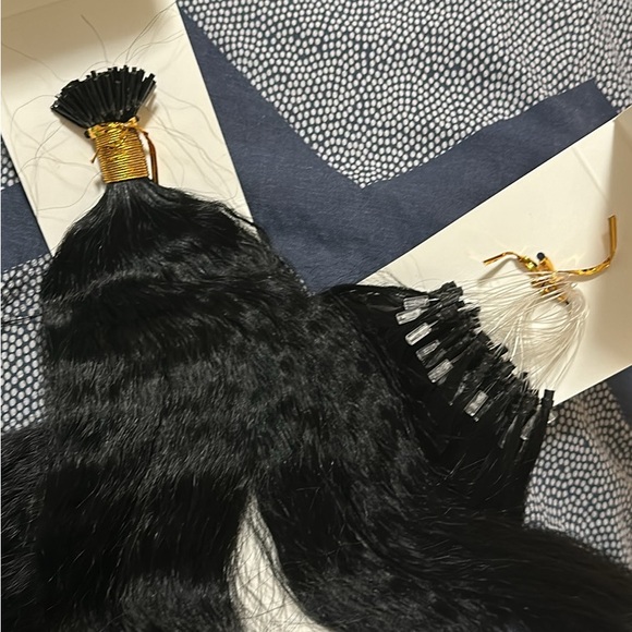 Kinky straight hair extensions 16-inch - Picture 3 of 4